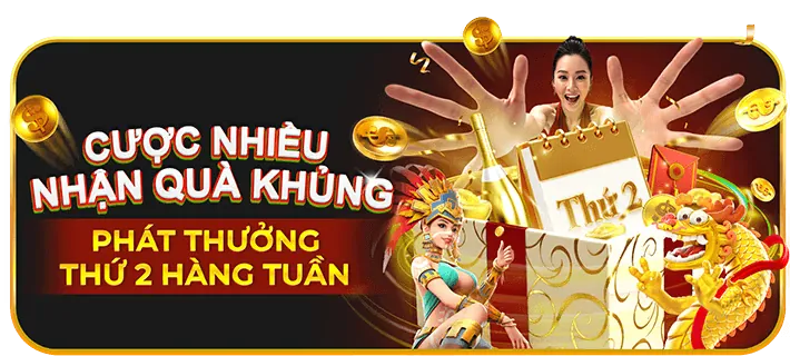 Tiền thưởng nạp lại và vòng quay miễn phí hấp dẫn tại f1680 game